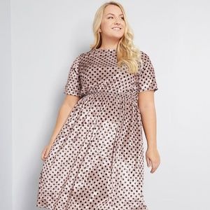 ModCloth Visual Moment Velvet Midi Dress - NWT!